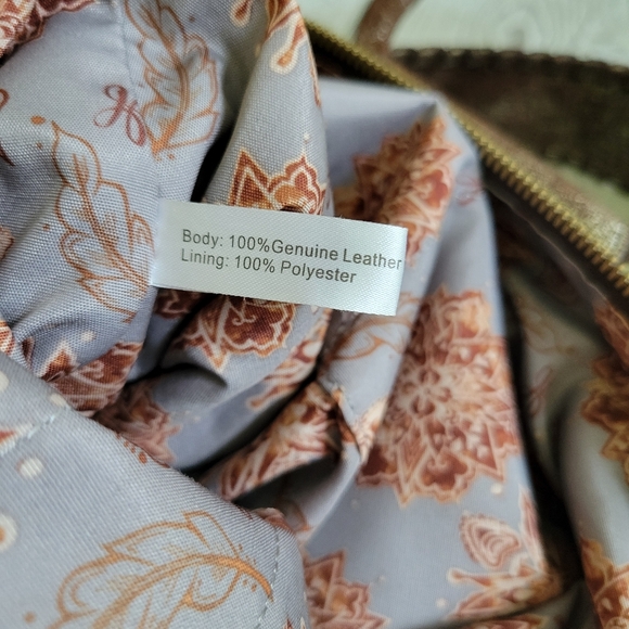 HOBO Large Leather Shelia Plum Graphite Satchel/Shoulder/Crossbody Bag - Picture 9 of 9